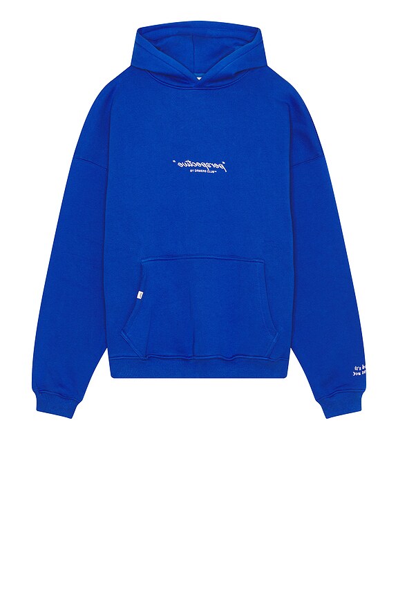 view 2 of 3 Perspective Hoodie in Cobalt Blue