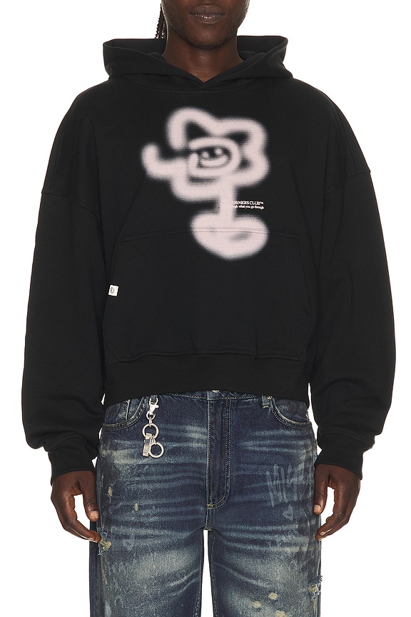 view 1 of 4 SUDADERA GRAFFITI in Black