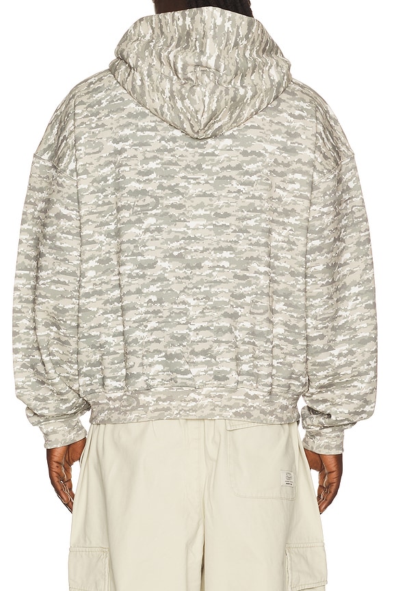 view 2 of 4 SUDADERA DIGITAL CLOUD CAMO in Green