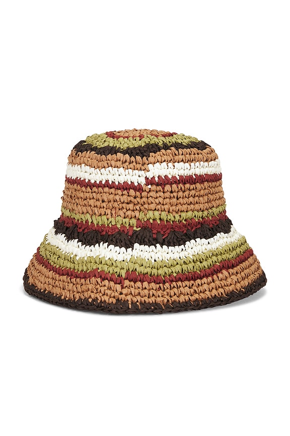 view 2 of 2 Crochet Bucket Hat in Multi