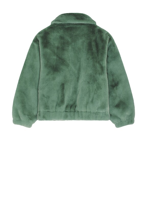 view 2 of 4 La Veste Fourrure in Water Green