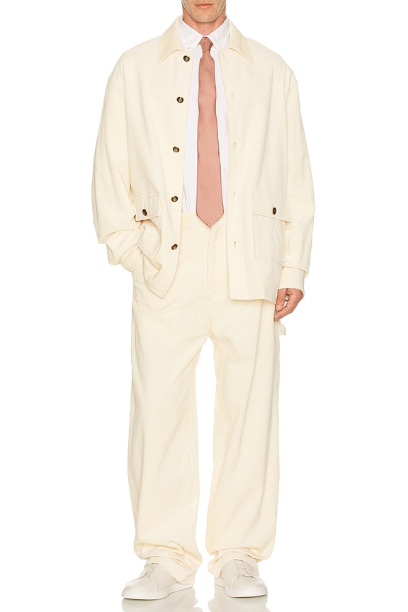 view 2 of 5 La Surchemise Corduroy in Ecru