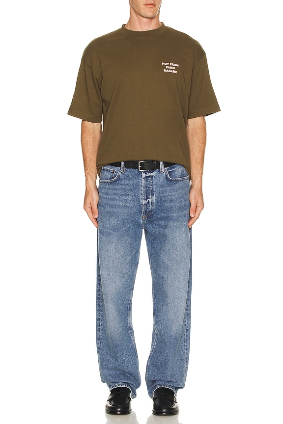 view 2 of 4 Le T-Shirt Slogan in Kaki