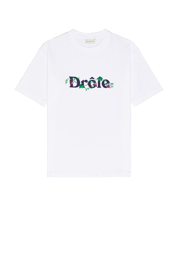 view 1 of 4 Le T-Shirt Dr?le Raisin in White