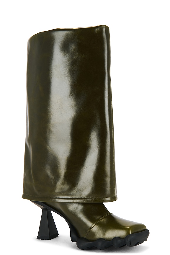 view 2 of 5 BOTTINES FOLDED RANGE in Moss