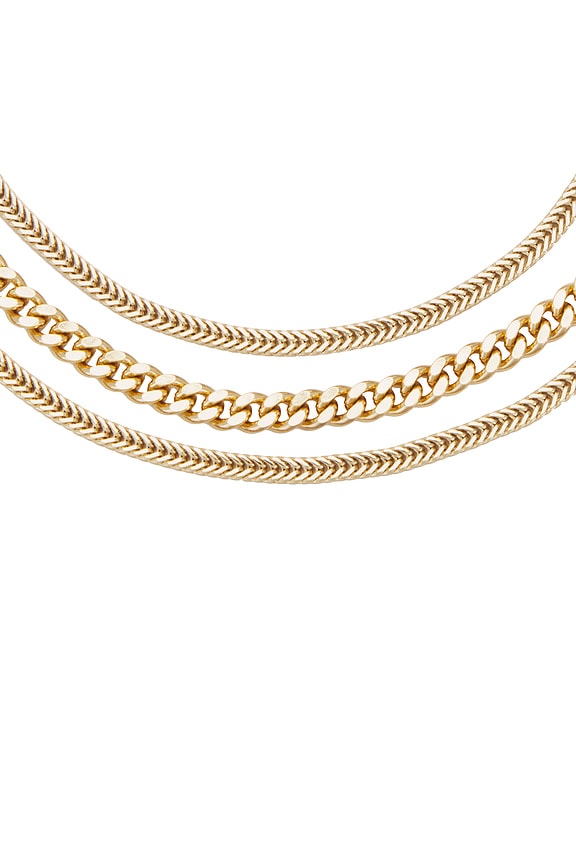 view 2 of 2 CAMILLA LAYERED 목걸이 in Gold