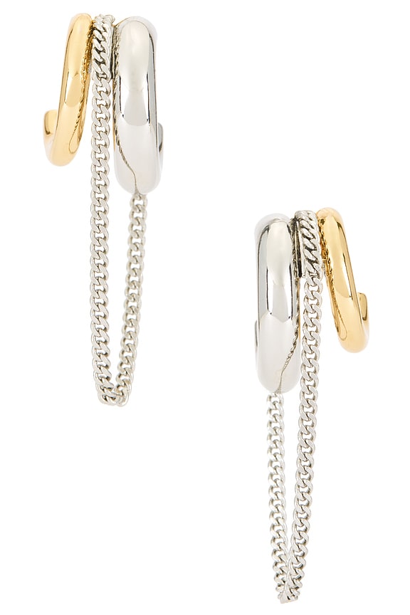 view 2 of 3 Lafayette Earring in Two Tone