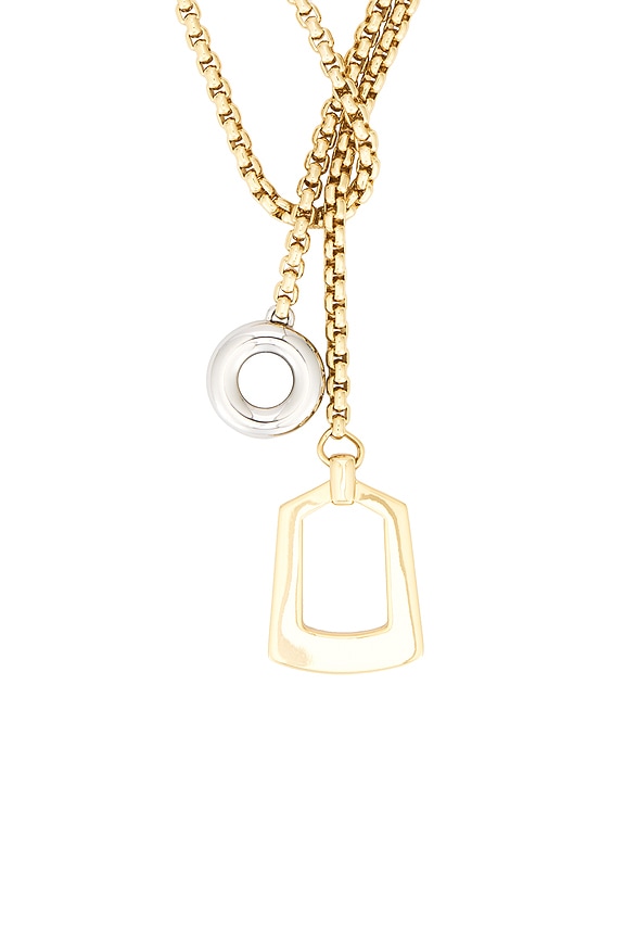 view 2 of 2 Tina Necklace in Two Tone