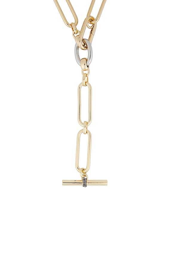 view 2 of 4 COLLAR LARIAT THEO 2.0 in Two Tone
