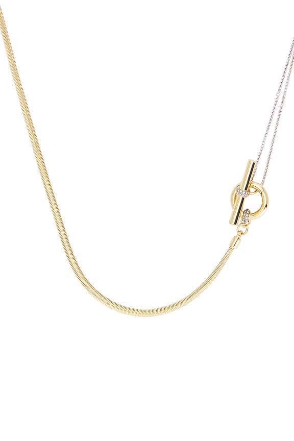 view 2 of 4 COLLIER BENSON in Gold, Gunmetal, & Crystal