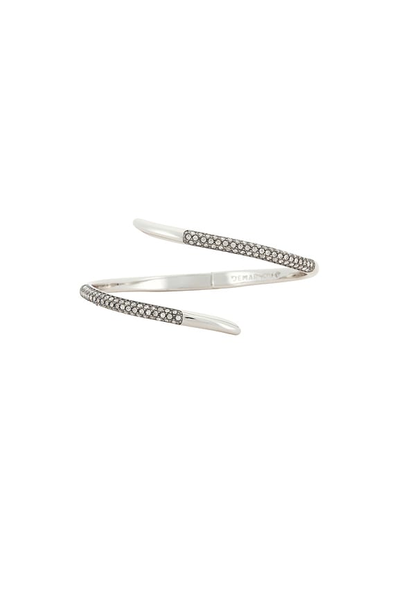 view 2 of 4 Vesey Cuff in Iridium, Gunmetal, & Crystal