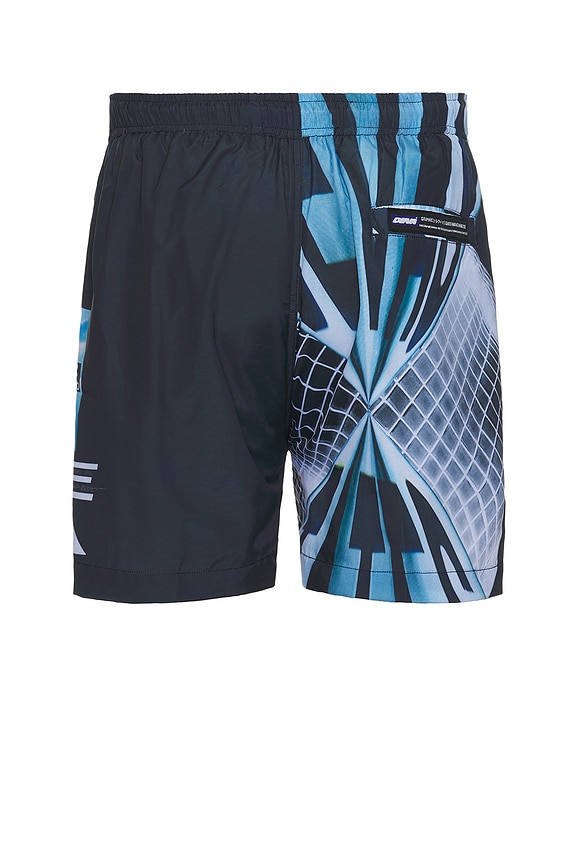 view 2 of 5 K-2 Printed Nylon Shorts in Multi