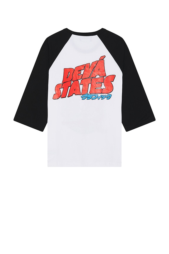 view 2 of 4 Axe Long Sleeve Raglan Tee in Black