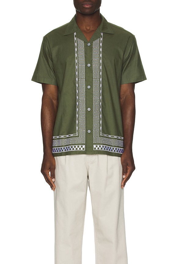 view 4 of 4 シャツ in Olive Green