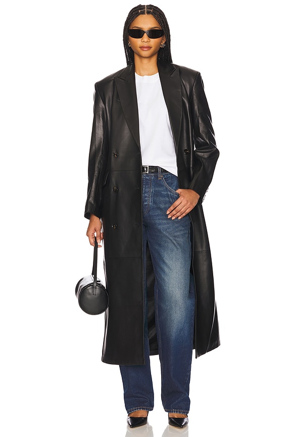 view 1 of 4 Aggie Coat in Black