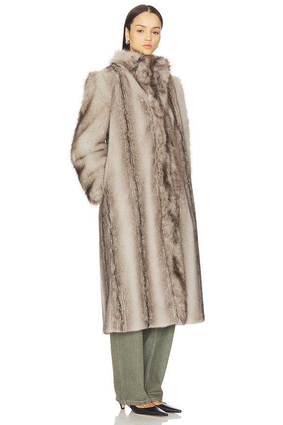 view 2 of 3 Betty Coat in Pine Cone