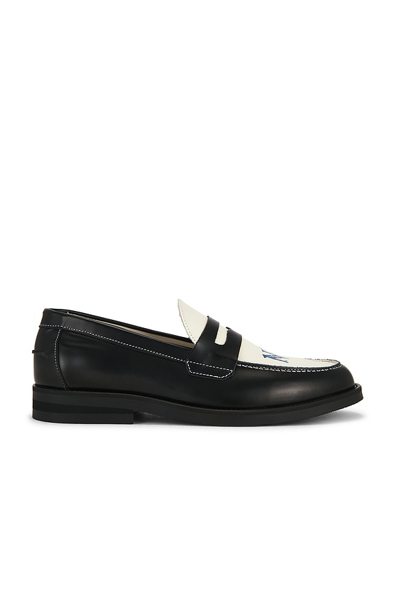 view 2 of 5 Wilde Ny Penny Loafer in Black & White