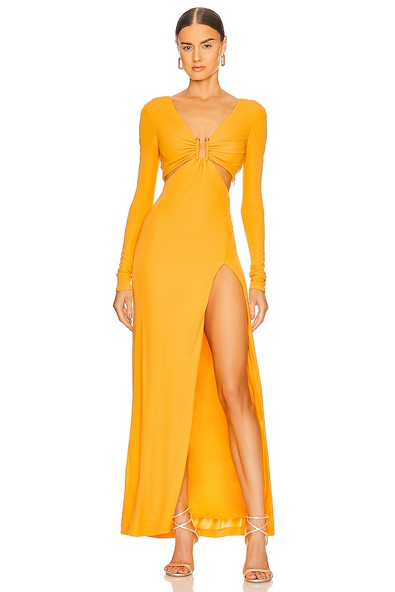 Dundas Sidra Dress in Yellow