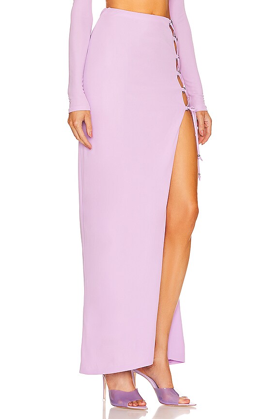 view 2 of 5 Sutara Skirt in Lilac