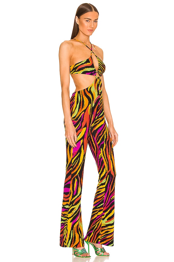 view 2 of 3 CARMEN ジャンプスーツ in Black Zebra