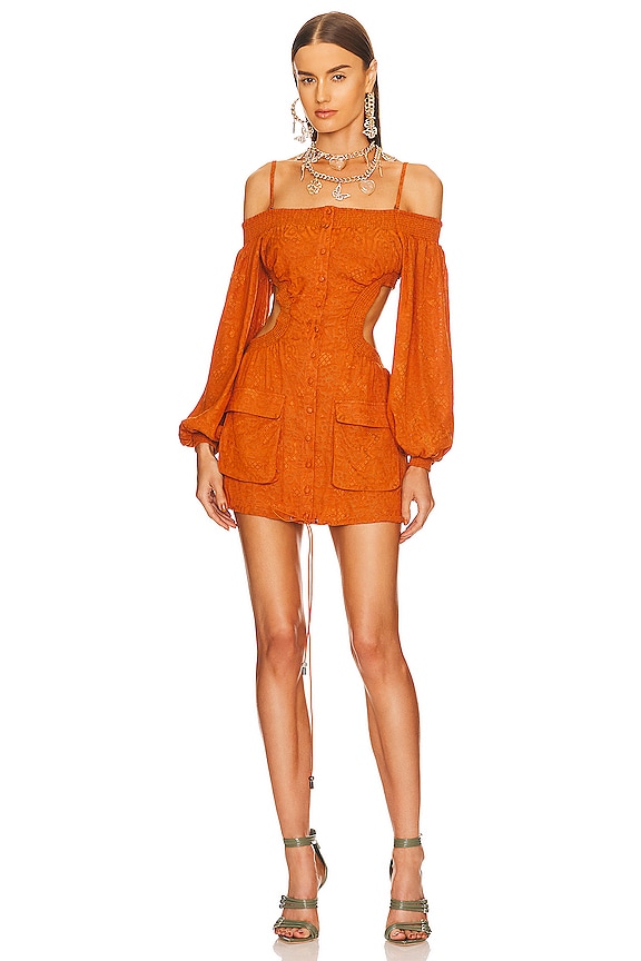 view 2 of 5 MINIVESTIDO LILY in Toffee Brown