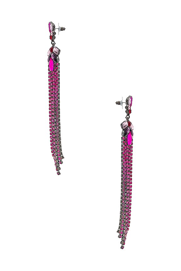 view 2 of 2 PENDIENTES LINDA in Purple