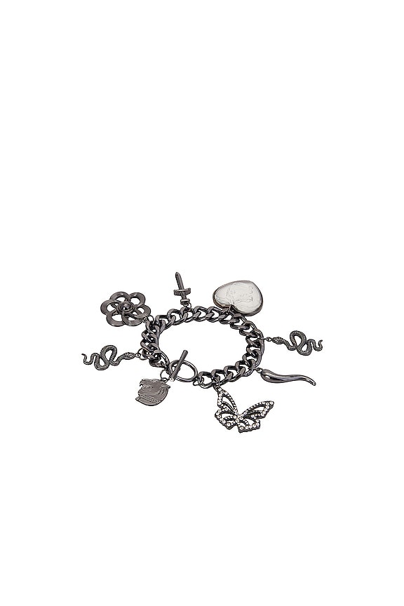 view 2 of 2 Charlotte Bracelet in Gunmetal