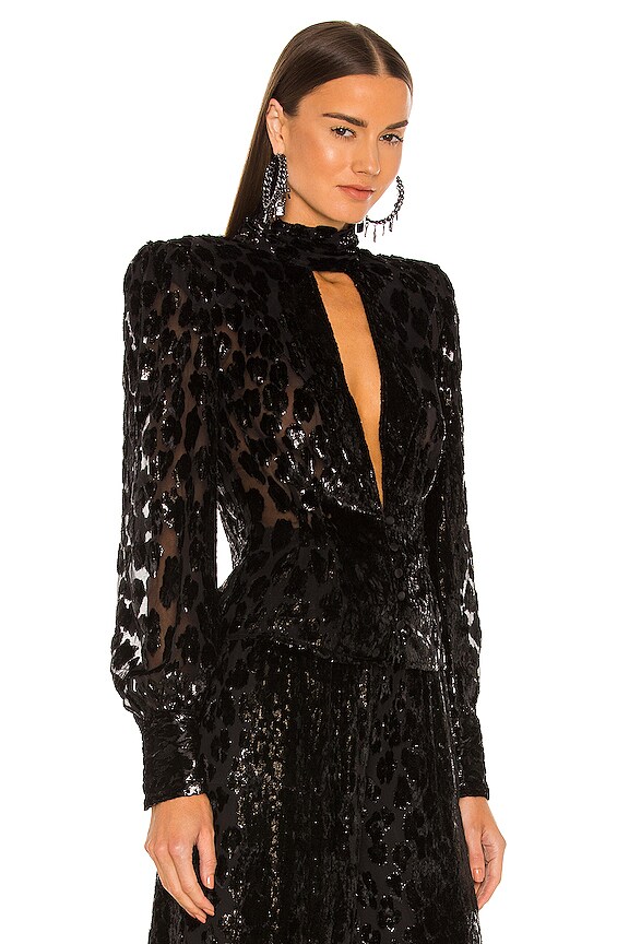 view 2 of 5 Hendrix Top in Black