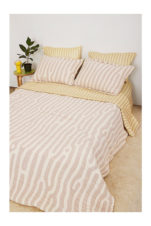 view 2 of 3 Birch Queen Coverlet Set in 