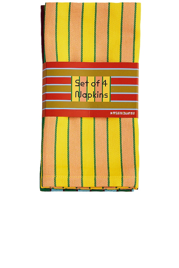 view 2 of 7 Herb Napkins Set Of 4 in 