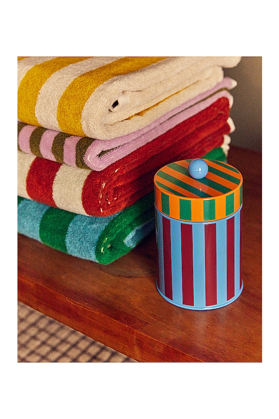 view 2 of 4 BOTES MEDIUM STRIPED CANISTERS in 