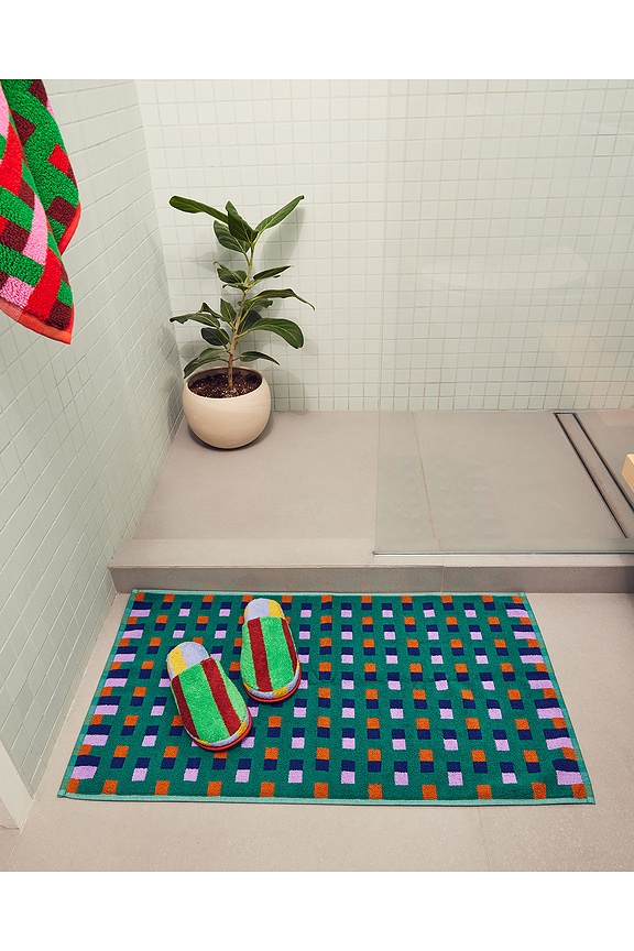 view 2 of 2 Purple Weave Bathmat in Purple Weave