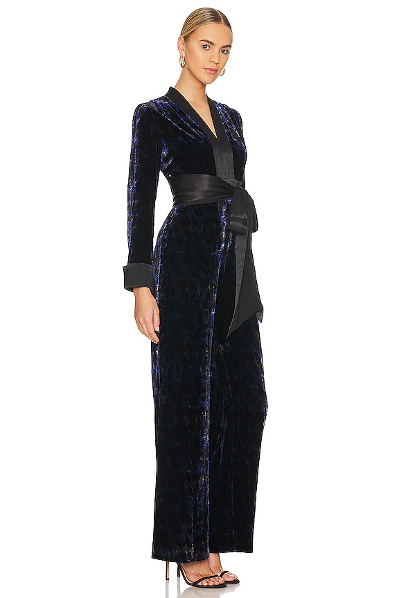 view 2 of 3 COMBINAISON VEGAS in Velvet Leopard Sapp Blue