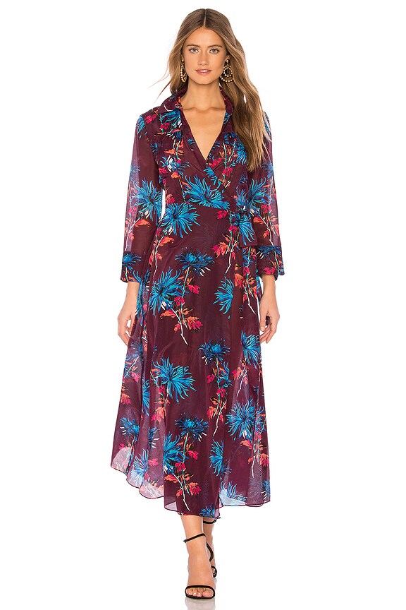 view 2 of 4 COLLARED 원피스 in Hewes Currant Multi