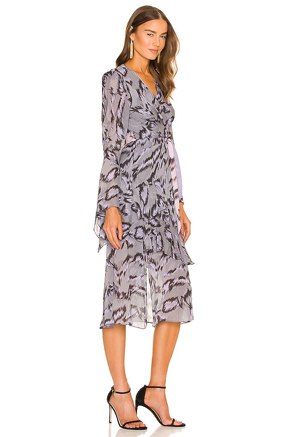 view 2 of 3 Desma Dress in Brushed Tiger Small Grey