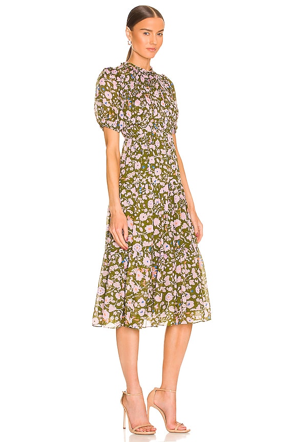 view 2 of 3 Blossom Dress in Fortuna Small Millitary Green