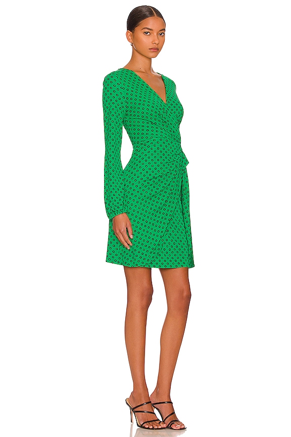 view 2 of 3 ROBE TORONTO in Double Dot Medium Green Black