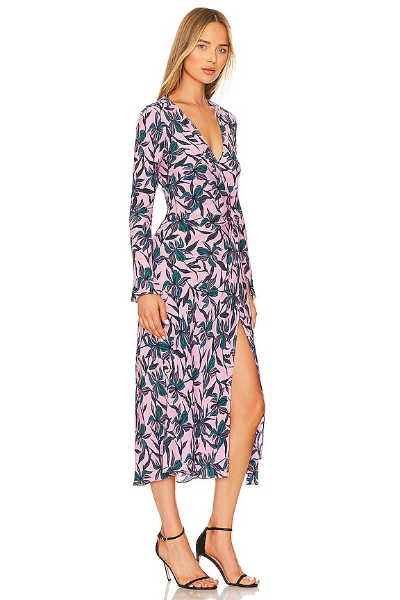 view 2 of 3 Tilly Dress in Orchids Small Nursery Pink