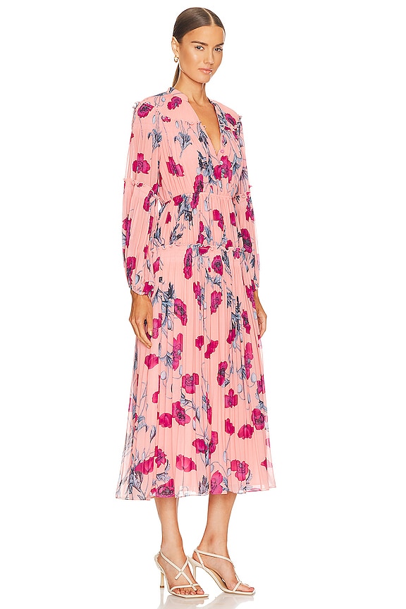 view 2 of 3 МАКСИ ПЛАТЬЕ LINK in Poppy Soft Pink