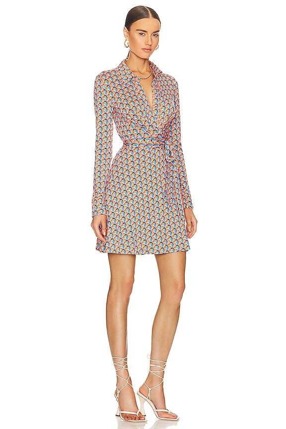 view 2 of 3 ROBE COURTE DIDI in Fleurgeo Coral Reef