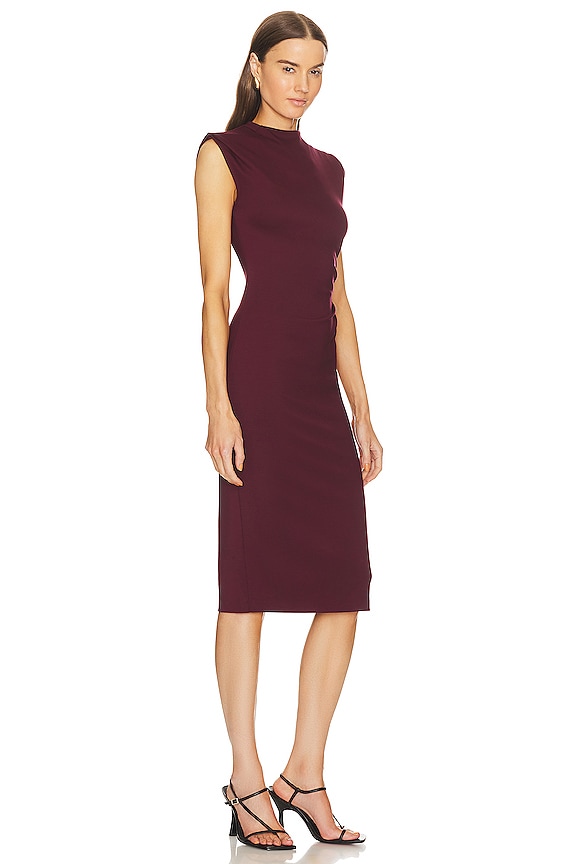 view 2 of 3 Darrius Dress in Wine Pink