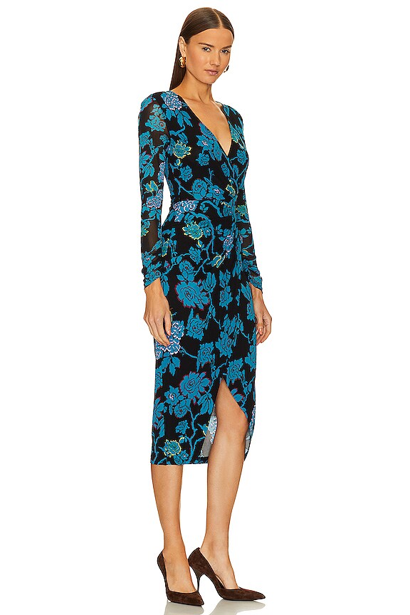 view 2 of 3 VESTIDO NEVINE in China Vine Black