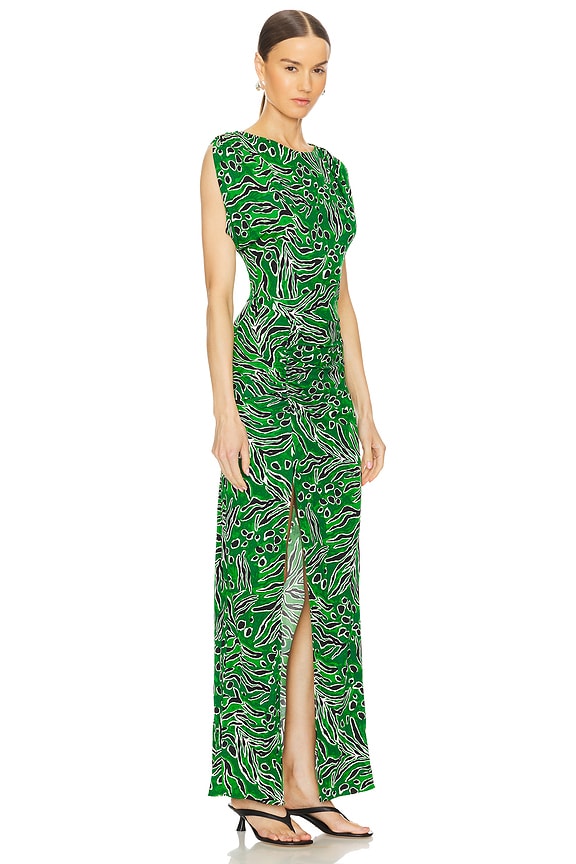 view 2 of 3 ROBE GERTRUDE in Water Tiger Green