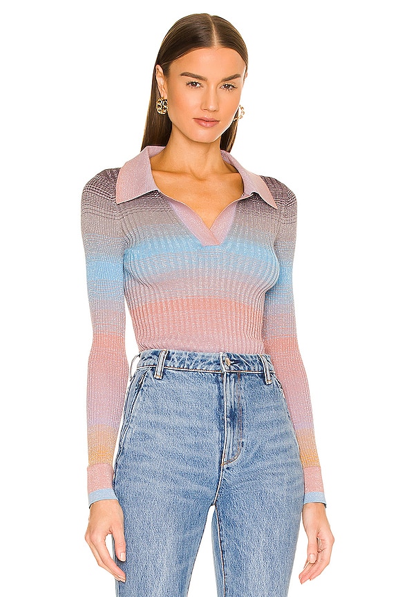 view 1 of 5 Desreen Sweater in Gradient Blue