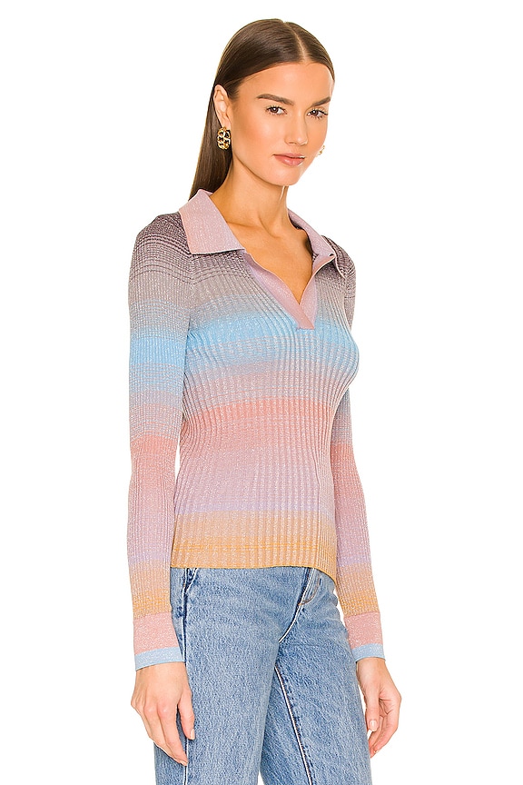 view 2 of 5 Desreen Sweater in Gradient Blue
