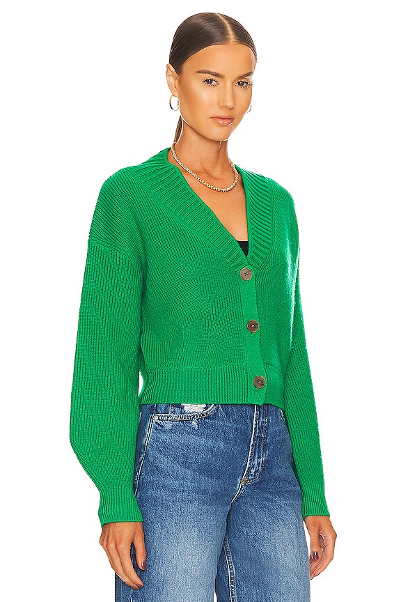 view 2 of 4 GILET MADORA in Grass Green