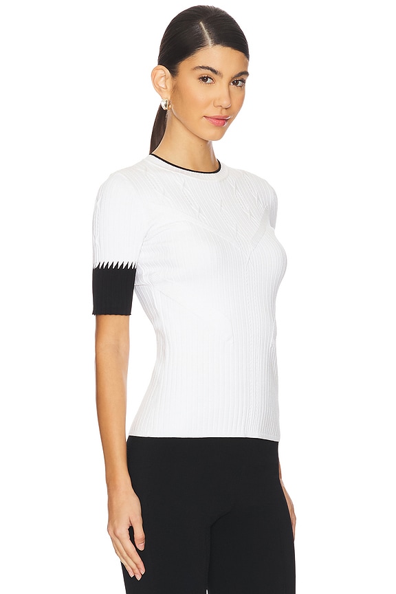 view 2 of 4 PULL MEDORA in Black & Ivory