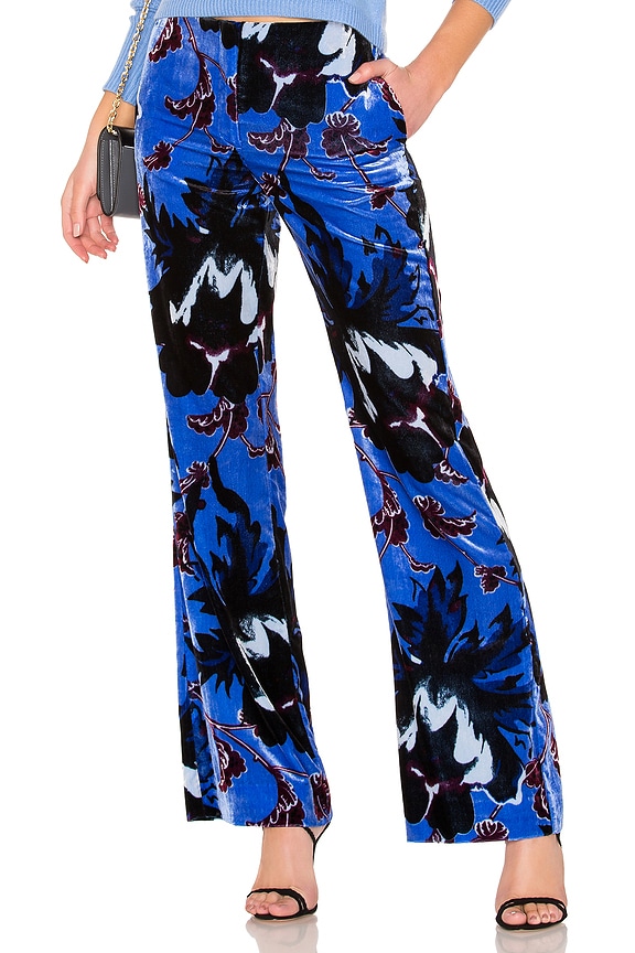 view 1 of 4 ERICA WIDE LEG 팬츠 in Phoenix Floral Hydrangea