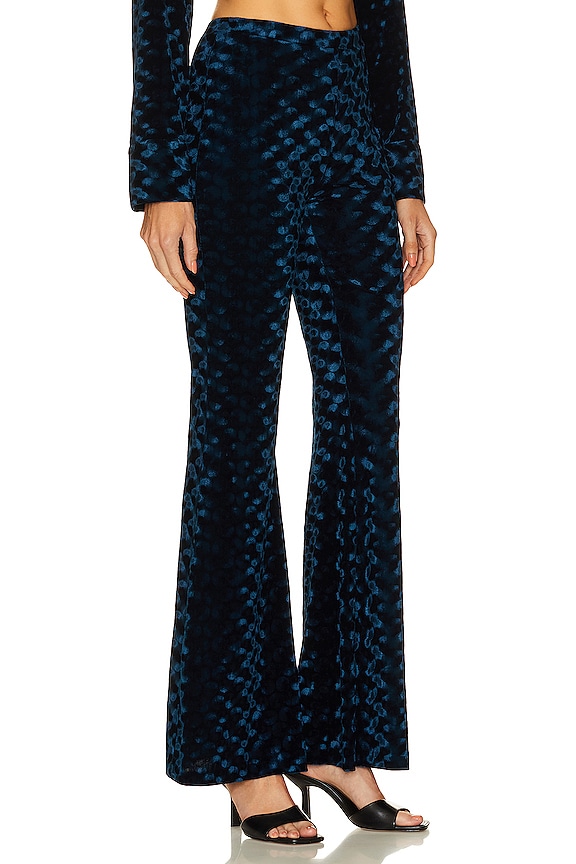 view 2 of 4 Ruthette Pants in Circles Ocean Blue