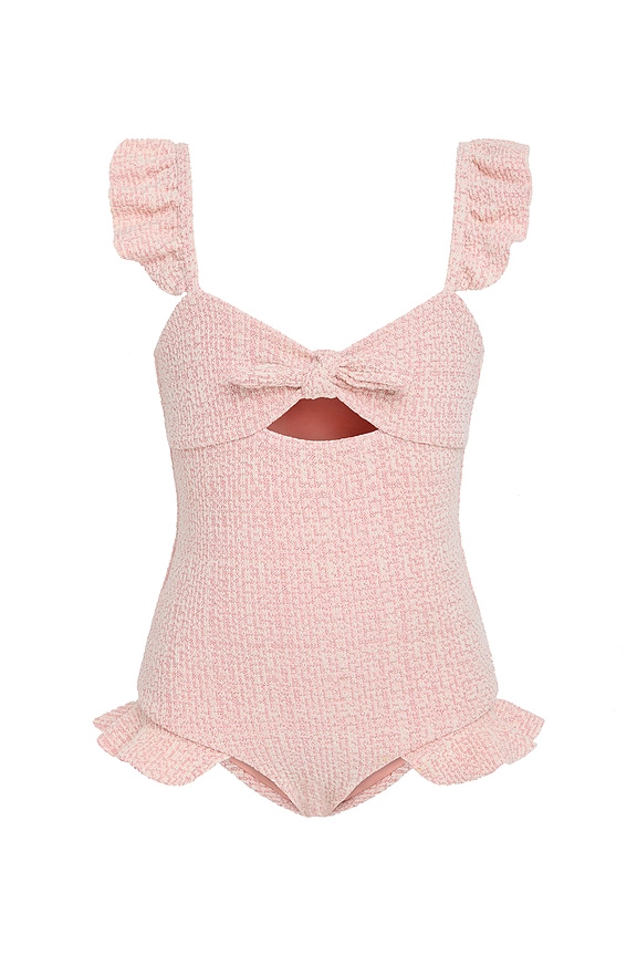 view 1 of 6 Kids Polly Full Piece in Rose Cream